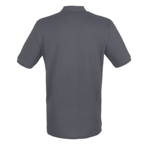 Henbury Mens Modern Fit Cotton Pique Polo Shirt