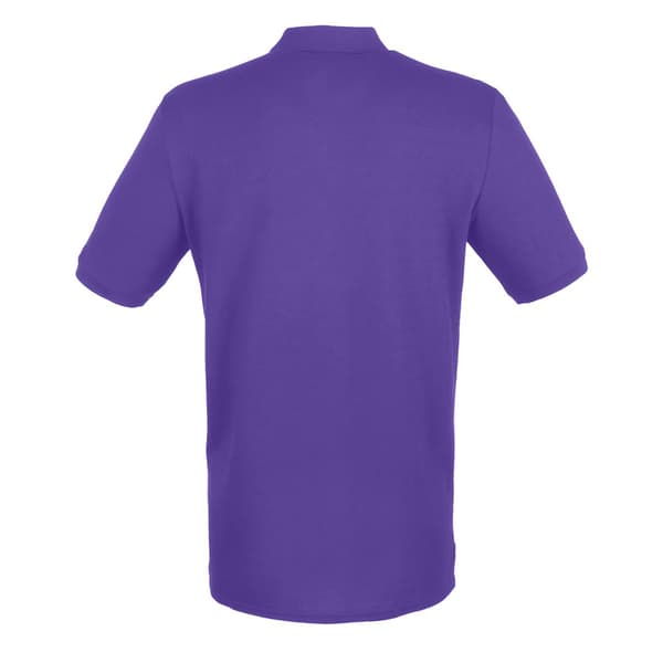 Henbury Herre poloshirt i moderne pasform i bomuldspique