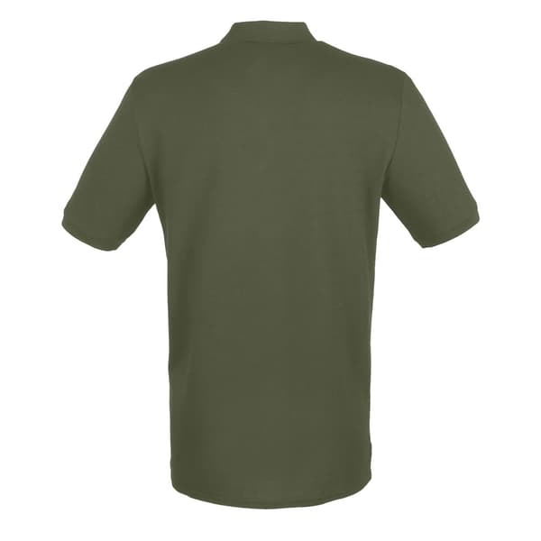 Henbury Modern Fit-polotröja i bomullspiké för män