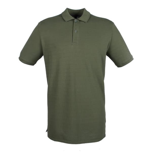 Henbury Modern Fit-polotröja i bomullspiké för män