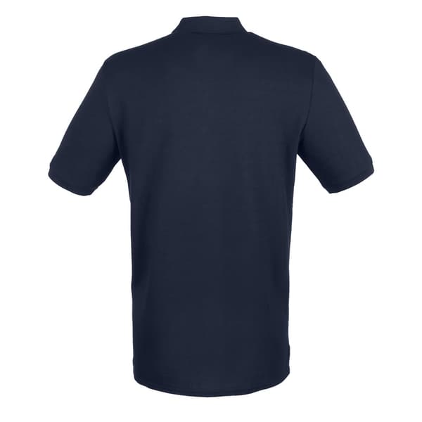 Henbury Modern Fit-polotröja i bomullspiké för män