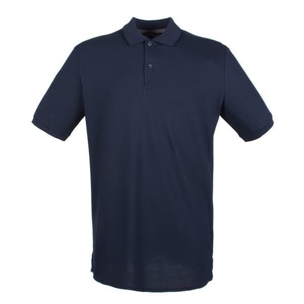 Henbury Modern Fit-polotröja i bomullspiké för män