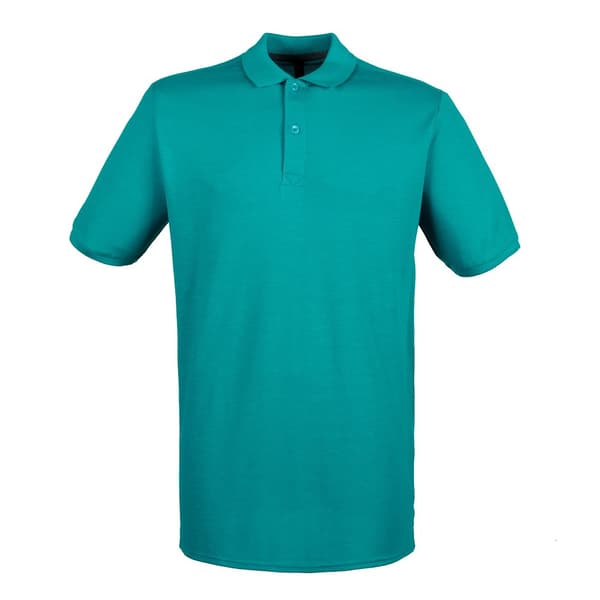 Henbury Herre poloshirt i moderne pasform i bomuldspique