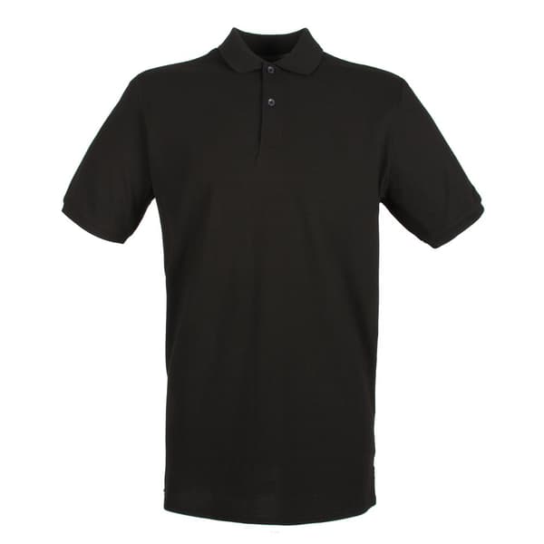 Henbury Mens Modern Fit Cotton Pique Polo Shirt