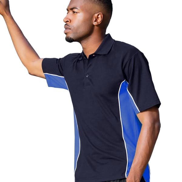 Gamegear® Mens Track Pique Short Sleeve Polo Shirt Top