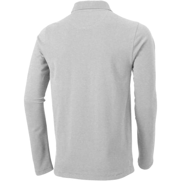 Elevate Oakville langærmet poloshirt til mænd