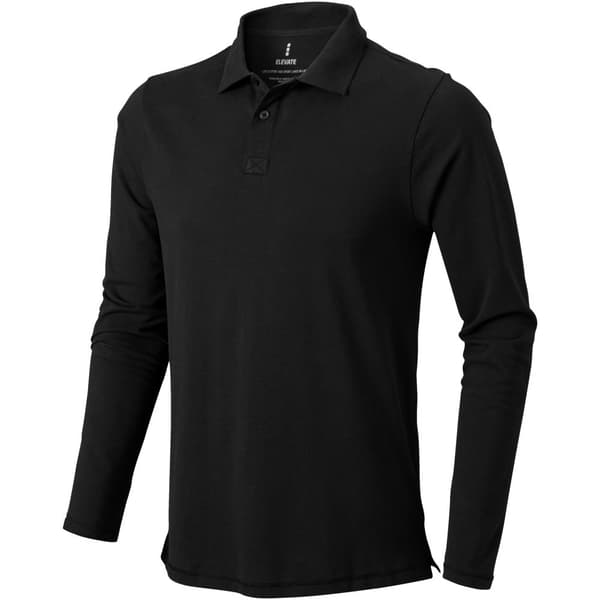 Elevate Oakville langærmet poloshirt til mænd