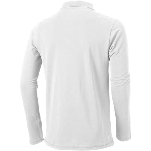 Elevate Oakville langærmet poloshirt til mænd