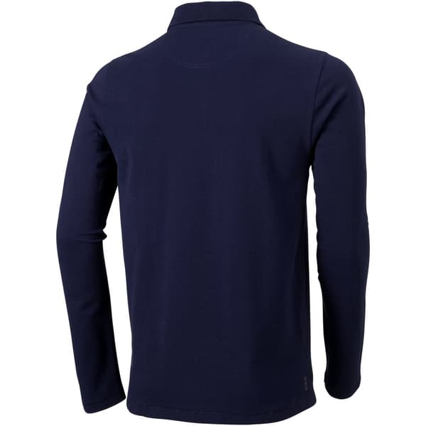 Elevate Oakville langærmet poloshirt til mænd