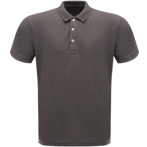 Regatta Classic Mens 65/35 Short Sleeve Polo Shirt Seal Grey M
