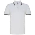 Miniatyrbilde 1 av 2: Asquith & Fox Mens Classic Fit Tipped Polo Shirt