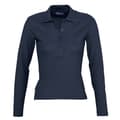 Miniatyrbilde 1 av 3: SOLS Womens/Ladies Podium Cotton Pique Long-Sleeved Polo Shirt
