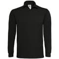 Miniatyrbilde 1 av 2: B&C Mens Heavymill Cotton Long Sleeve Polo Shirt