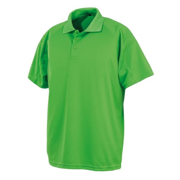 Spiro Impact Mens Performance Aircool Polo T-Shirt