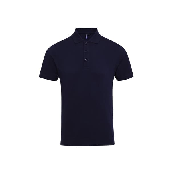 Premier Mens Coolchecker Plus Pique Polo With CoolPlus Navy S