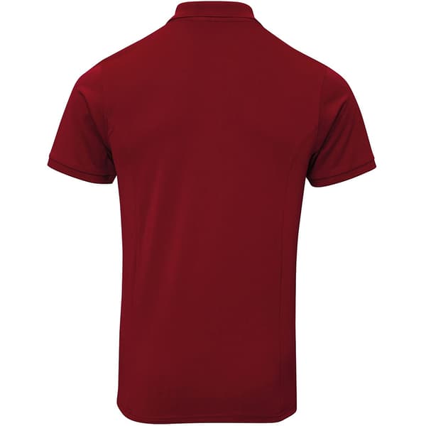 Premier Mens Coolchecker Plus Pique Polo With CoolPlus