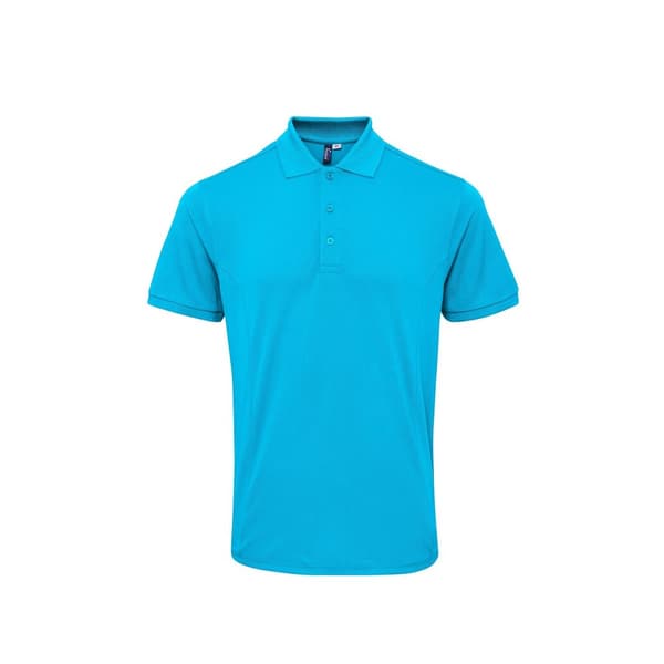 Premier Coolchecker Plus Pique Polo för män med CoolPlus