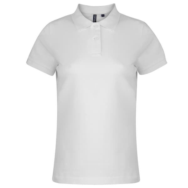 Asquith & Fox Kvinnor/Damer en enfärgad kortärmad polotröja