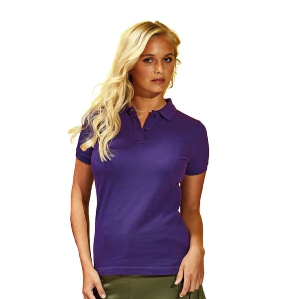 Asquith & Fox Womens/Ladies Plain Short Sleeve Polo Shirt