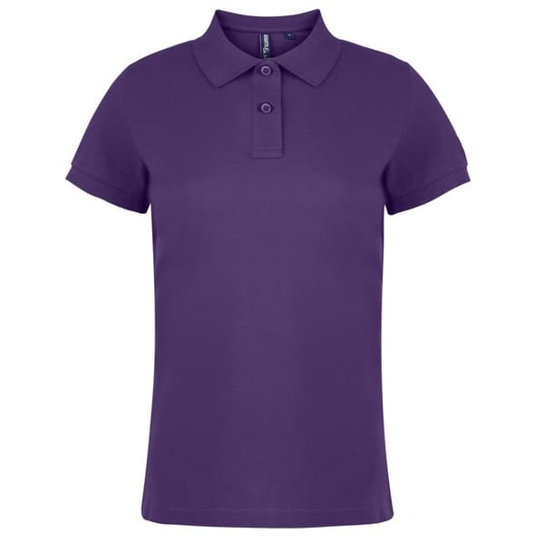Asquith & Fox Womens/Ladies Plain Short Sleeve Polo Shirt