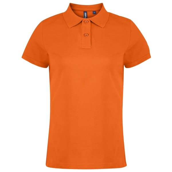 Asquith & Fox Kvinnor/Damer en enfärgad kortärmad polotröja