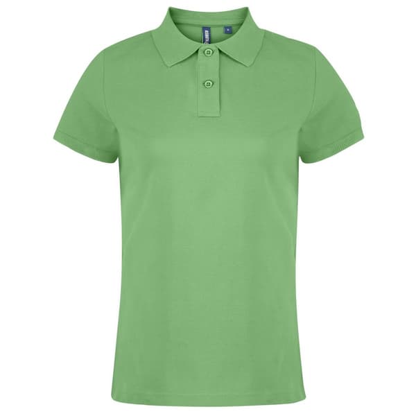 Asquith & Fox Womens/Ladies Plain Short Sleeve Polo Shirt