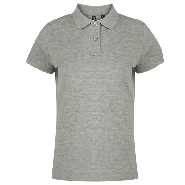 Asquith & Fox Kvinnor/Damer en enfärgad kortärmad polotröja