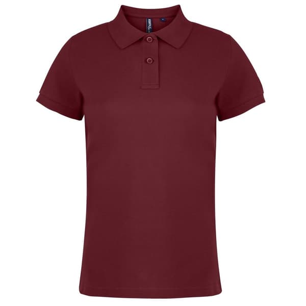 Asquith & Fox Womens/Ladies Plain Short Sleeve Polo Shirt