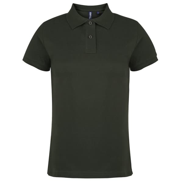 Asquith & Fox Womens/Ladies Plain Short Sleeve Polo Shirt