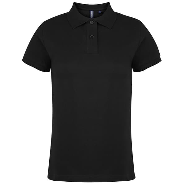Asquith & Fox Womens/Ladies Plain Short Sleeve Polo Shirt
