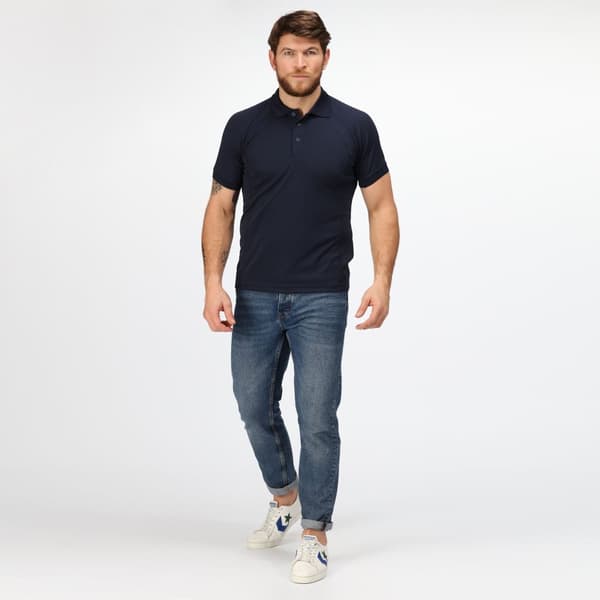 Regatta Hardwear Mens Coolweave Short Sleeve Polo Shirt