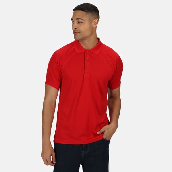 Regatta Hardwear Mens Coolweave Short Sleeve Polo Shirt