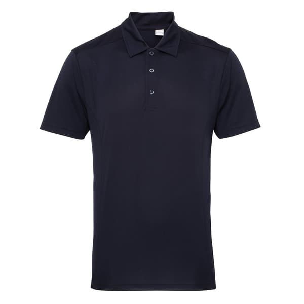 Tri Dri Mens Panelled Short Sleeve Polo Shirt