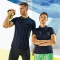 Pikkukuva 4 / 4: Tri Dri Mens Panelled Short Sleeve Polo Shirt