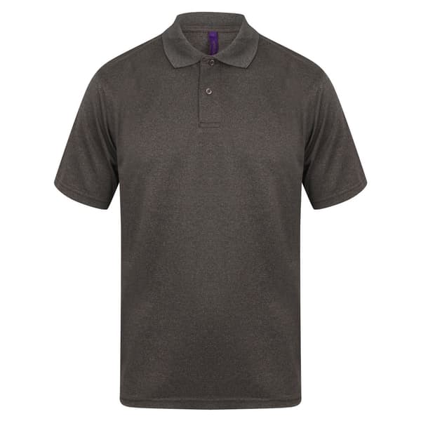 Henbury Mens Coolplus® Pique Polo Shirt