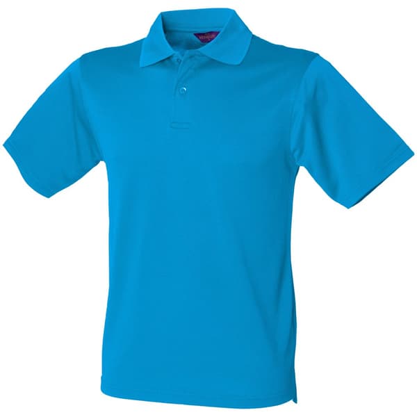 Henbury Mens Coolplus® Pique Polo Shirt