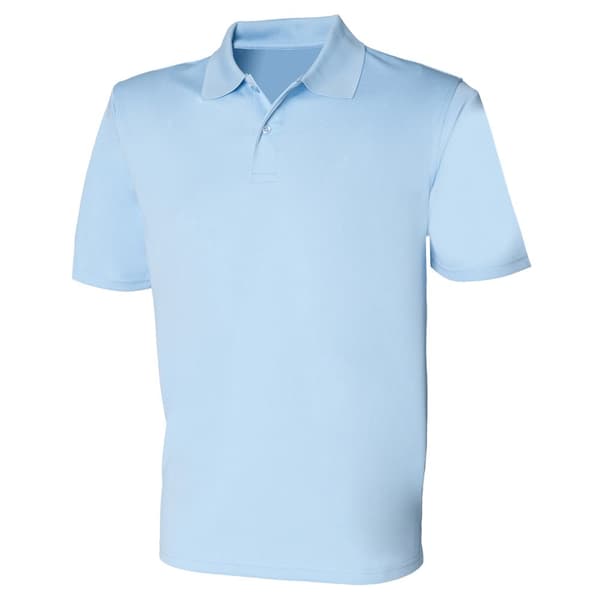 Henbury Mens Coolplus® Pique Polo Shirt