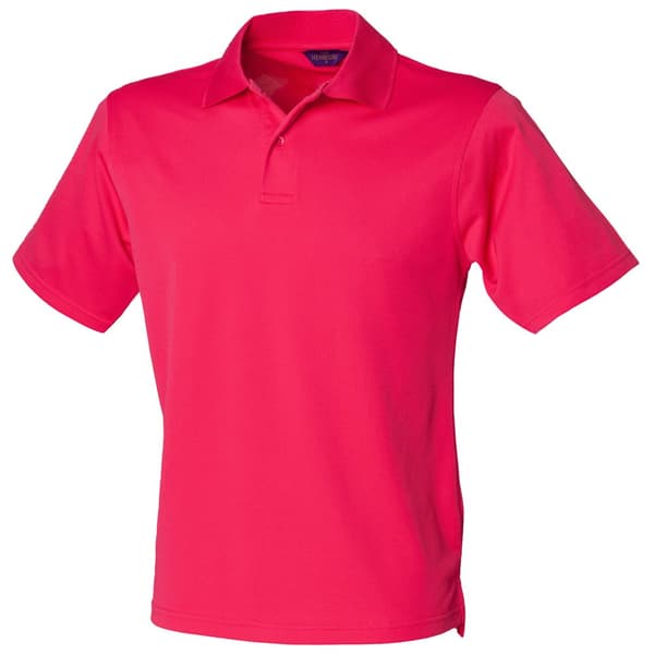 Henbury Mens Coolplus® Pique Polo Shirt