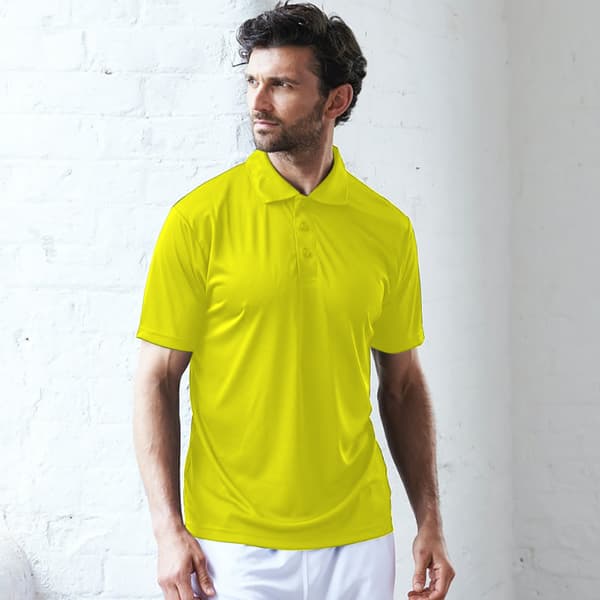 AWDis Just Cool Mens Smooth Short Sleeve Polo Shirt