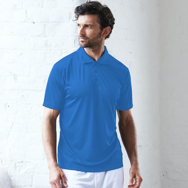 AWDis Just Cool Mens Smooth Short Sleeve Polo Shirt