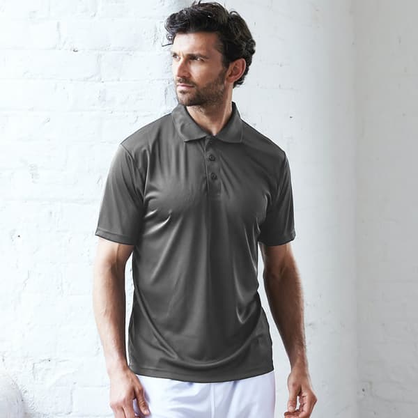 AWDis Just Cool Mens Smooth Short Sleeve Polo Shirt