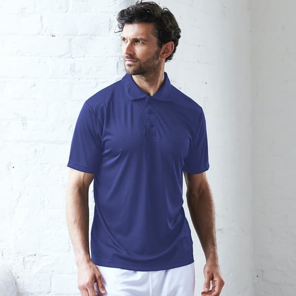 AWDis Just Cool Mens Smooth Short Sleeve Polo Shirt