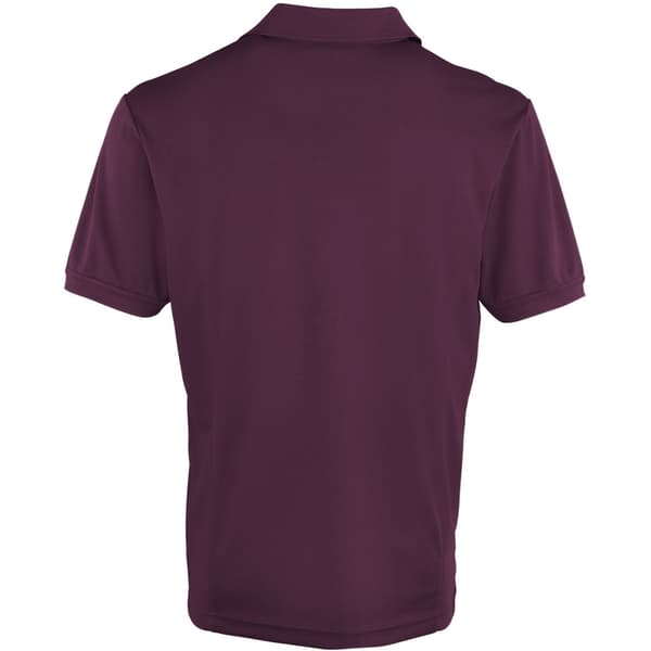 Premier Mens Coolchecker Pique Short-Sleeved Polo Shirt