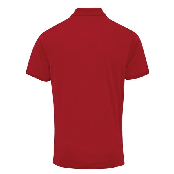 Premier Mens Coolchecker Pique Short-Sleeved Polo Shirt