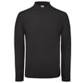Miniatyrbilde 1 av 2: B&C Collection Mens Long Sleeve Polo Shirt