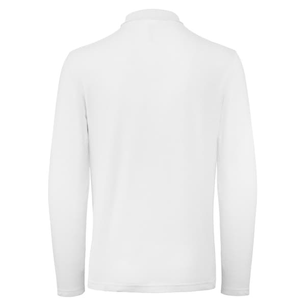 B&C Collection långärmad polotröja för män