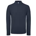 Miniatyrbilde 1 av 2: B&C Collection Mens Long Sleeve Polo Shirt