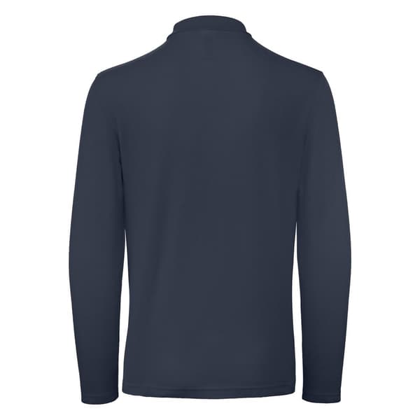 B&C Collection långärmad polotröja för män