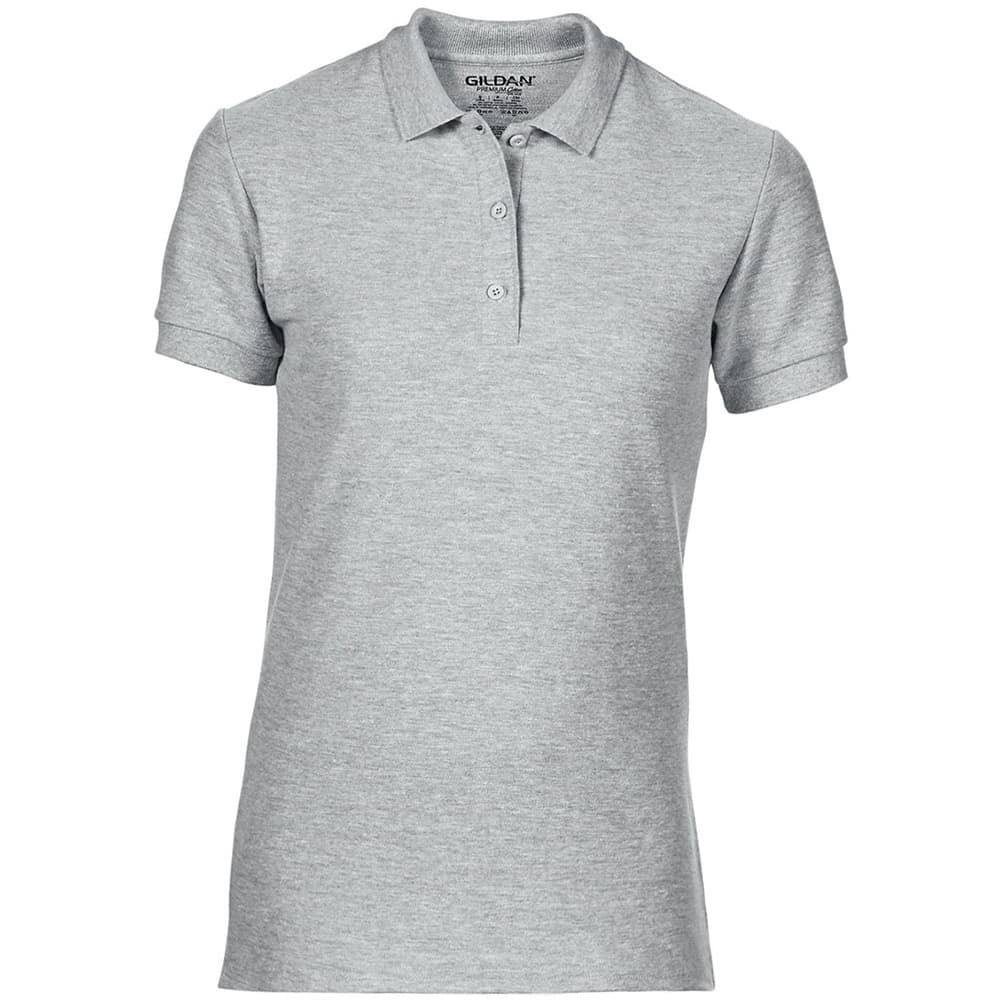 Gildan Premium Cotton Sport Double Pique Polo Shirt för kvinnor och damer