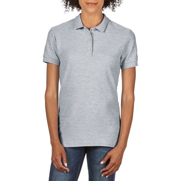 Gildan Premium Cotton Sport Double Pique Polo Shirt för kvinnor och damer